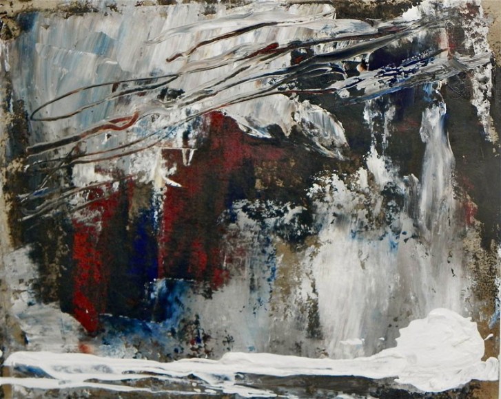 Under Water oil on paper 10